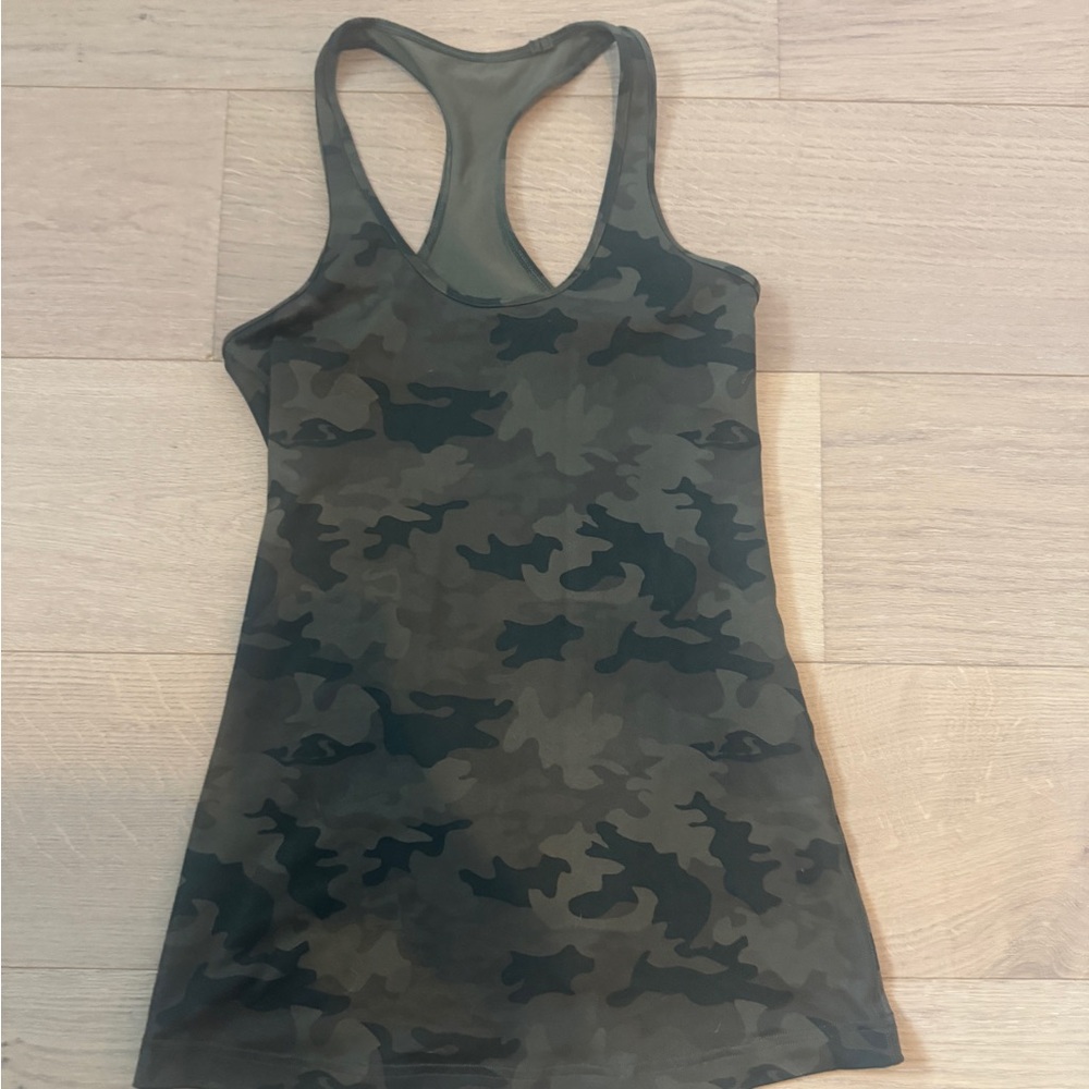 Lululemon Camo cool Racerback Tank Top